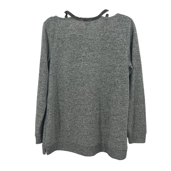 Just in 💫| Juicy Couture Rhinestone Embellishment Women's Pullover Top - Picture 2 of 9